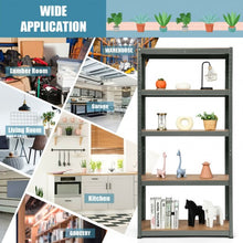 Load image into Gallery viewer, 2 Pcs Storage Shelves Garage Shelving Units Tool Utility Shelves-Gray