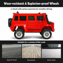 Load image into Gallery viewer, 12V Off Road Mercedes-Benz Unimog Ride On Car-Red