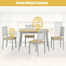 Load image into Gallery viewer, 5 Piece Mid Century Modern Dining Table Set