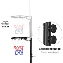 Load image into Gallery viewer, Adjustable Basketball Hoop System Stand with Wheels