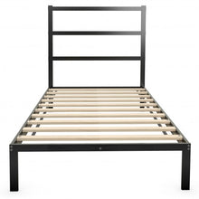 Load image into Gallery viewer, Twin/Full/Queen Size Metal Bed Platform Frame with Headboard-Twin Size