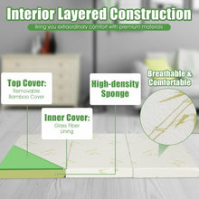 Load image into Gallery viewer, 4� Folding Foam Mattress Tri-fold Sofa Bed Mat-Full Size