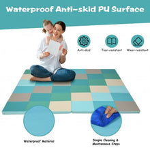 Load image into Gallery viewer, 58'' Toddler Foam Play Mat Baby Folding Floor Mat for Home/Daycare School