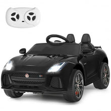 Load image into Gallery viewer, 12V Jaguar F-Type SVR Licensed Kids Ride On Car-Black