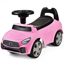 Load image into Gallery viewer, Foot-to-Floor Kids Ride-On Push Toddler Sliding Car-Pink