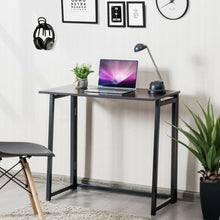Load image into Gallery viewer, Foldable Home and Office Computer Desk-Coffee