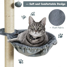 Load image into Gallery viewer, 56.5" Multi-Level Cat Tree Kitten Climbing Tower-Gray
