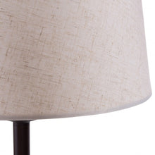 Load image into Gallery viewer, 66.5" Copper Bronze Drum Shade Floor Lamp