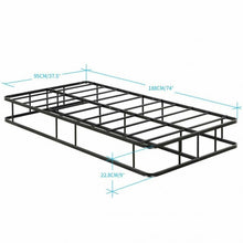 Load image into Gallery viewer, 9 inch High Profile Smart Box Spring Mattress Foundation Twin Size