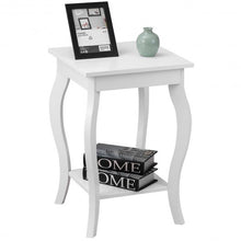 Load image into Gallery viewer, Accent Side End Coffee Table with Storage Shelf
