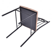Load image into Gallery viewer, 5 pcs Dining Set Wooden Table and 4 Cushioned Chairs