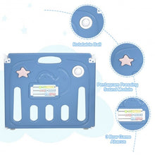 Load image into Gallery viewer, 16-Panel Foldable Baby Playpen Kids Activity Centre-Blue