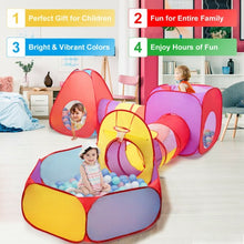Load image into Gallery viewer, 7 pcs Kids Ball Pit Pop Up Play Tents