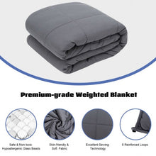 Load image into Gallery viewer, 60" x 80" Home Crystal Velvet Fabric Weighted Blanket-17 lbs