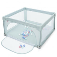 Load image into Gallery viewer, Large Safety Play Center Yard with 50 Balls for Baby Infant-Blue