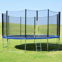 Load image into Gallery viewer, 15' Trampoline with Enclosure Net Spring Pad & Ladder