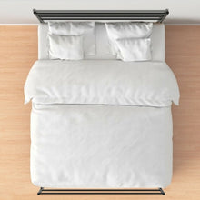 Load image into Gallery viewer, 77.5" x 55.5" x 35.0" 10 Legs Full Size Metal Bed Frame-Black