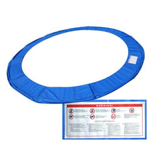 Load image into Gallery viewer, Blue Safety Round Spring Pad Replacement Cover for 15' Trampoline