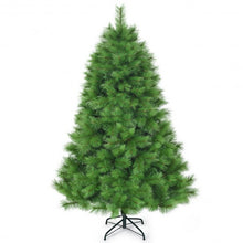 Load image into Gallery viewer, 6 ft Hinged Artificial Christmas Tree Holiday Decoration with Stand