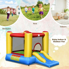 Load image into Gallery viewer, Kids Inflatable Bounce House with Slide