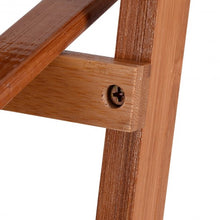 Load image into Gallery viewer, 3 Tiers Outdoor Stand Bamboo Flower Pot Shelf