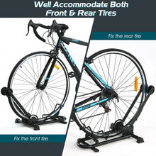 Load image into Gallery viewer, Foldable Bike Floor Parking Rack Home Garage Storage Stand Fit 20"-29"
