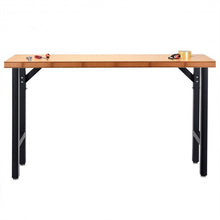 Load image into Gallery viewer, 65" Bamboo Modular Workbench Table