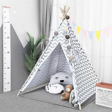 Load image into Gallery viewer, 5.2' Portable Kids' Indian Play Tent