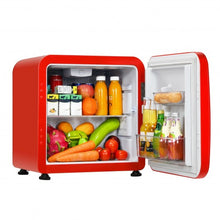 Load image into Gallery viewer, 1.6 Cubic Feet Compact Refrigerator with Reversible Door-Red
