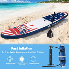 Load image into Gallery viewer, 11' Inflatable Stand Up Paddle Board Backpack Sport