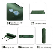 Load image into Gallery viewer, Self Inflating Sleeping Comfortable Foam Camping Pad