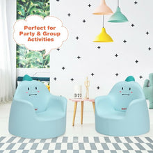 Load image into Gallery viewer, Kids Cartoon Sofa Seat Toddler Children Armchair Couch-Blue
