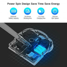 Load image into Gallery viewer, Electric Wireless Spin Spray Mop Sweeper