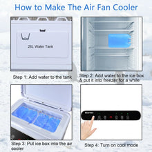 Load image into Gallery viewer, Evaporative Portable Air Cooler Fan & Humidifier