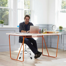 Load image into Gallery viewer, Pneumatic Work Stool Rolling Swivel Task Chair Spa Office Salon w/Cushioned Seat