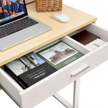 Load image into Gallery viewer, Makeup Table Writing Desk with Flip Top Mirror