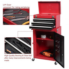 Load image into Gallery viewer, 2 PC Mini Tool Chest Cabinet Storage Toolbox