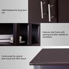 Load image into Gallery viewer, Modern Wooden Kitchen Storage Cabinet -Brown