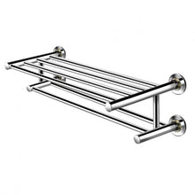 Load image into Gallery viewer, Wall Mounted Stainless Steel Towel Storage Rack