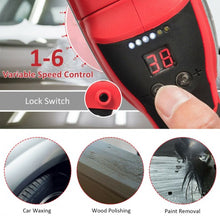 Load image into Gallery viewer, 6" Variable Speed Dual Action Polisher Random Orbital Kit