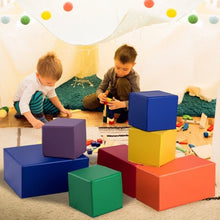 Load image into Gallery viewer, 7 Pieces Set PU Foam Big Building Blocks for Kids