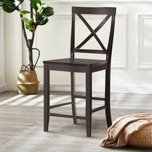 Load image into Gallery viewer, 24" 2 Pack Rubber Wood Frame Kitchen Chairs