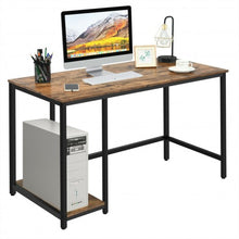 Load image into Gallery viewer, 47"/55" Computer Desk Office Study Table Workstation Home w/Adjustable Shelf-M