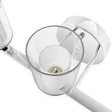 Load image into Gallery viewer, 3-Light Wall Sconce light Fixture w/ Brushed Chrome Finish