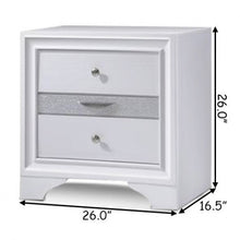 Load image into Gallery viewer, 3 Drawers Decor End Side Table Nightstand