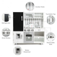 Load image into Gallery viewer, White Kids Kitchen Playset Cooking Toys