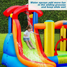 Load image into Gallery viewer, Kid Inflatable Bounce House Water Slide Castle with Blower