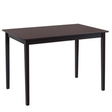 Load image into Gallery viewer, Modern Rectangle Dining Table with Wooden Legs