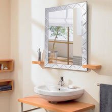 Load image into Gallery viewer, 21.5" x 30.5" Rectangle Wall Mirror Frame Angled Glass Panel