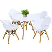 Load image into Gallery viewer, 5 Piece Kids Modern Round Table Chair Set